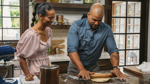 In the Kitchen With Abner and Amanda