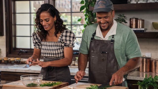 In the Kitchen With Abner and Amanda