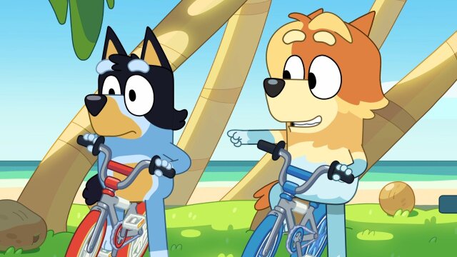 Bluey' sneak peek: Watch Bluey and Bingo adorably freak out