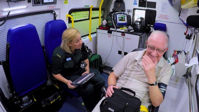 Inside the Ambulance