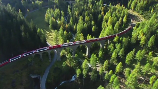 Switzerland's Amazing Train Rides