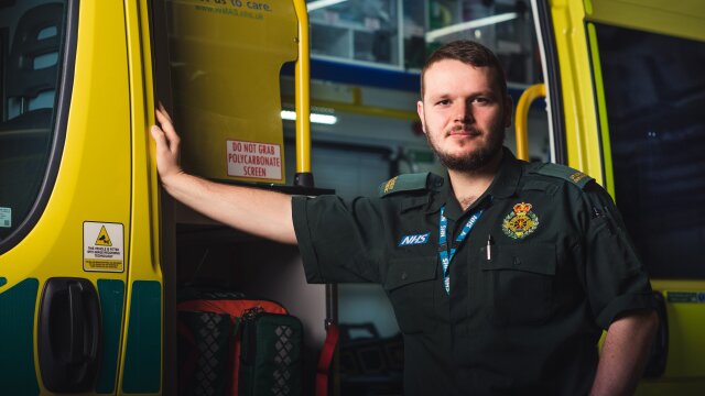 Inside the Ambulance