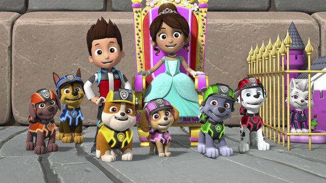 Watch PAW Patrol Mission PAW Pups Save the Royal Throne S4 E9