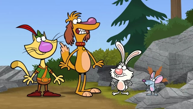 Watch Nature Cat Bunny Baby Babysitter King Of The Backyard Bouncy   360