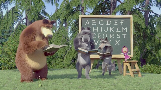 Watch Masha and the Bear: Nursery Rhymes ABC Song S1 E14 | TV Shows ...