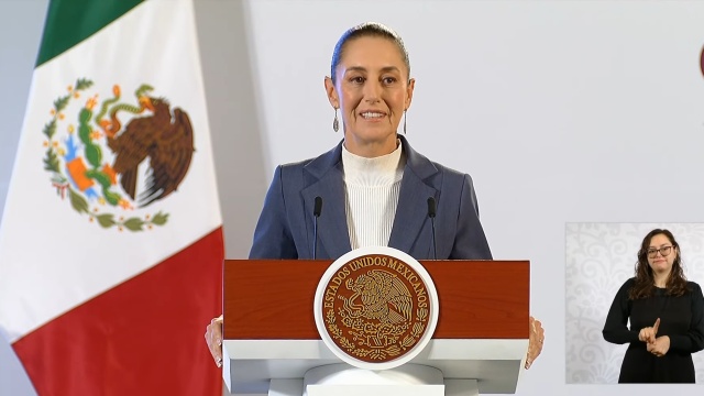 Conferencia matutina de la presidenta de México