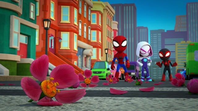 Watch Marvel's Spidey and His Amazing Friends Tree Trouble; Stuck in Space  S3 E3, TV Shows