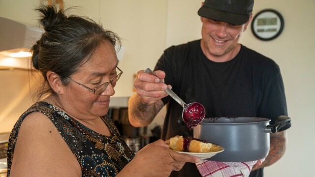 Chuck and the First Peoples' Kitchen