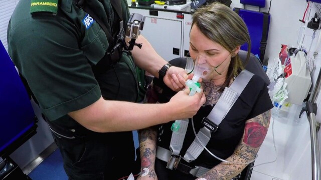 Inside the Ambulance