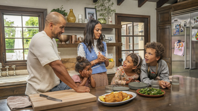 In the Kitchen With Abner and Amanda