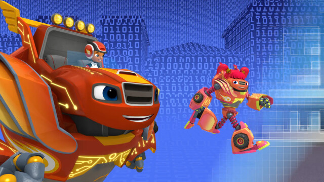 Watch Blaze and the Monster Machines The Baby Robot From Outer