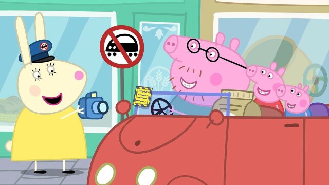 Watch Peppa Pig Father's Day; Grandpa Pig's Metal Detector; Parking 