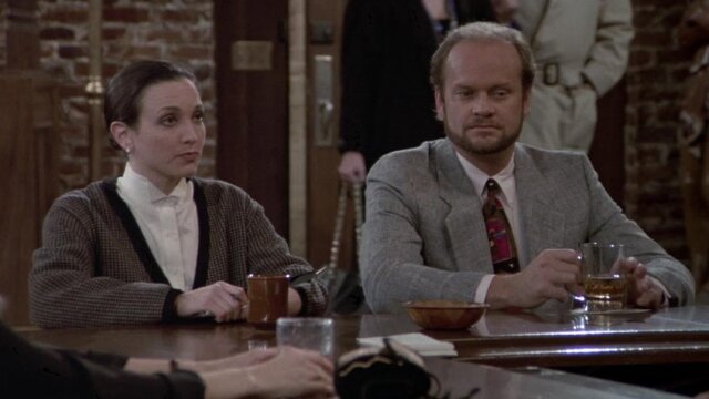 Watch Cheers A Diminished Rebecca With a Suspended Cliff S10 E17 | TV ...