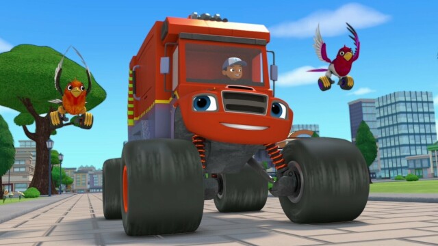 Blaze and the monster machines team truck challenge deals