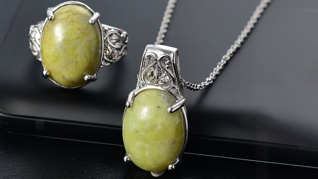 WOW! Connemara Marble Jewelry U$50