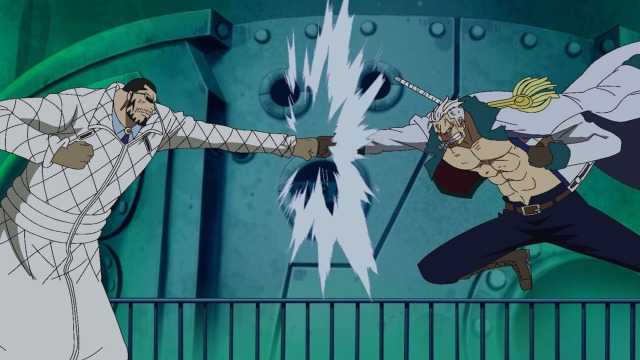 Watch One Piece Rebecca's Special Attack! Last-Ditch Sword Dance! S17 ...