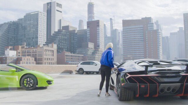 Car Crews With Supercar Blondie