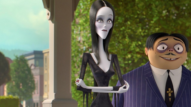Promotional image for animated movie The Addams Family