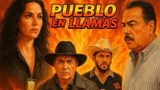 Pueblo en llamas