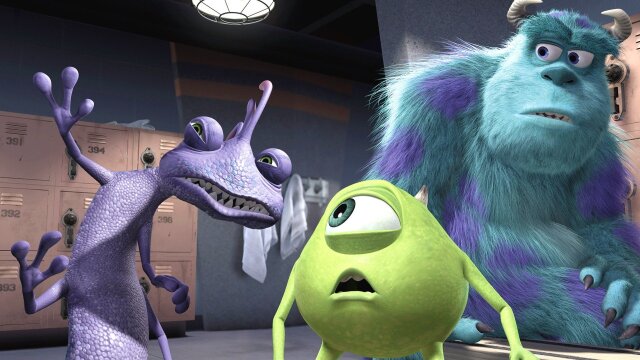 Promotional image for animated movie Monsters Inc.