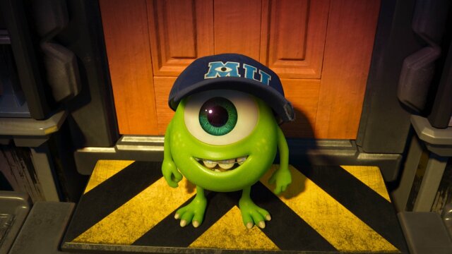 Promotional image for animated movie Monsters University
