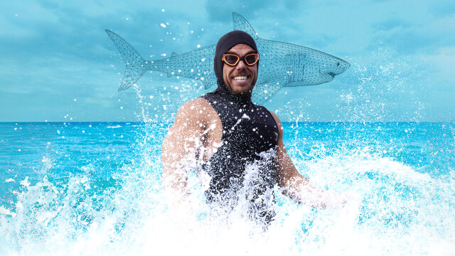 Shark vs. Ross Edgley