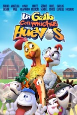 Un gallo con muchos huevos