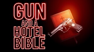Gun and a Hotel Bible
