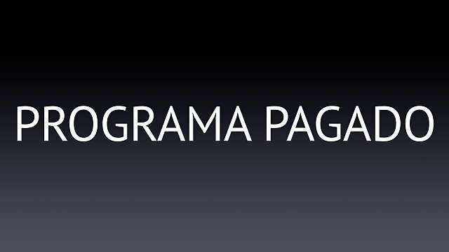 Programa pagado