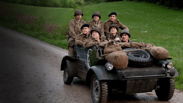 Promotional image for war movie The Monuments Men