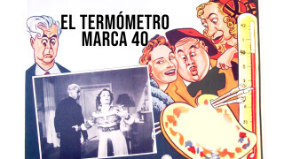El termómetro marca 40