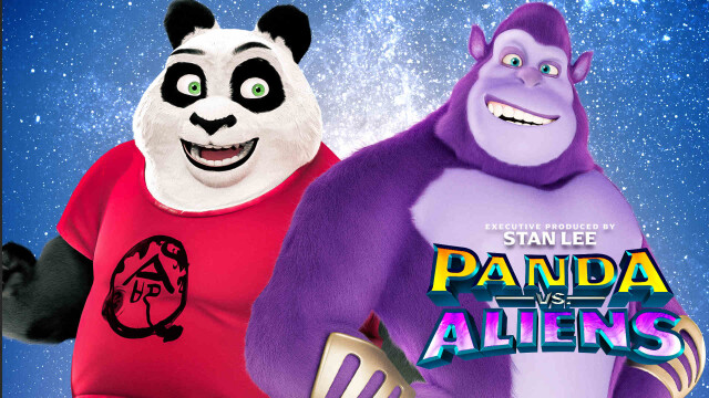 Panda vs. Aliens