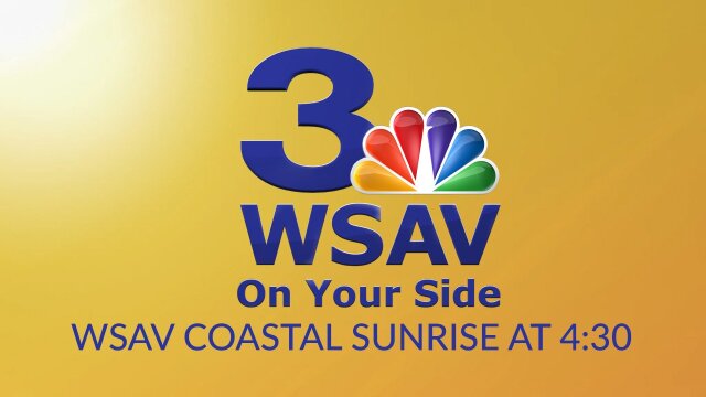 WSAV News 3: Coastal Sunrise at 4:30