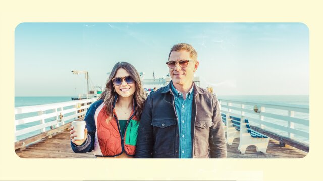 Bobby and Sophie on the Coast