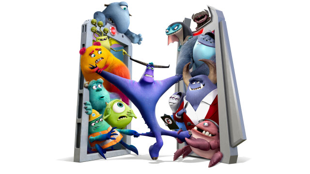 Promotional image for Disney Channel show Monsters at Work