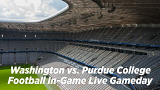 Washington vs. Purdue College Football In-Game Live Gameday