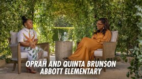 Oprah and Quinta Brunson Abbott Elementary