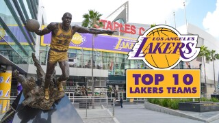Lakers Top 10 Laker Teams