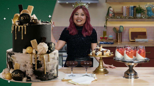 Glam Bakes for a Sparkling New Year's Party