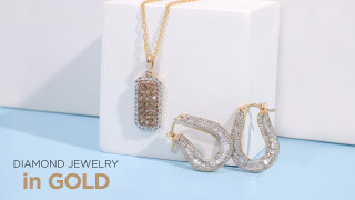 Diamond Jewelry in Gold