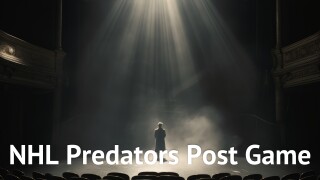 NHL Predators Post Game