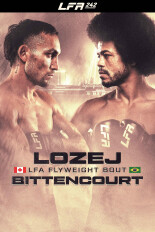 Legacy Fighting Alliance 242: Lozej vs. Bittencourt