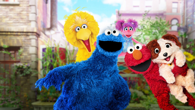 Promotional image for educational show Sesame Street