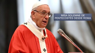 Misa solemne de Pentecostés desde Roma