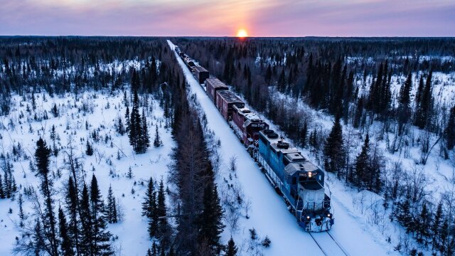 Epic Train Journeys From Above