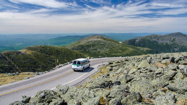 Mt. Washington Auto Road to the Sky