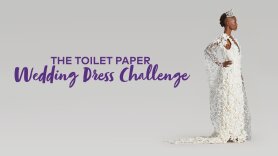 The Toilet Paper Wedding Dress Challenge