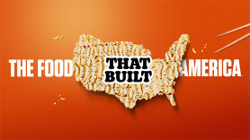 Promotional image for cooking show The Food That Built America