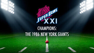 Super Bowl XXI Champions: The 1986 New York Giants