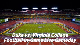 Duke vs. Virginia College Football In-Game Live Gameday